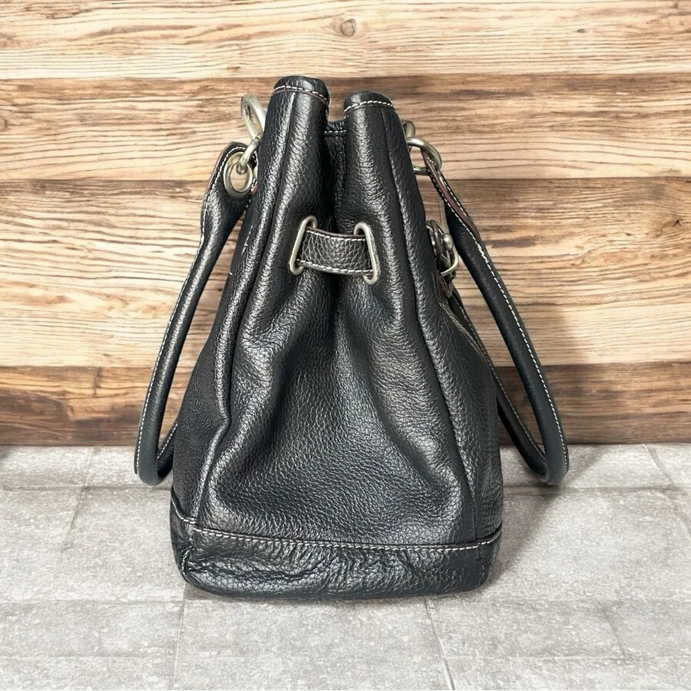 Vintage Wilsons Leather Black Shoulder Bag - Picture 3 of 12
